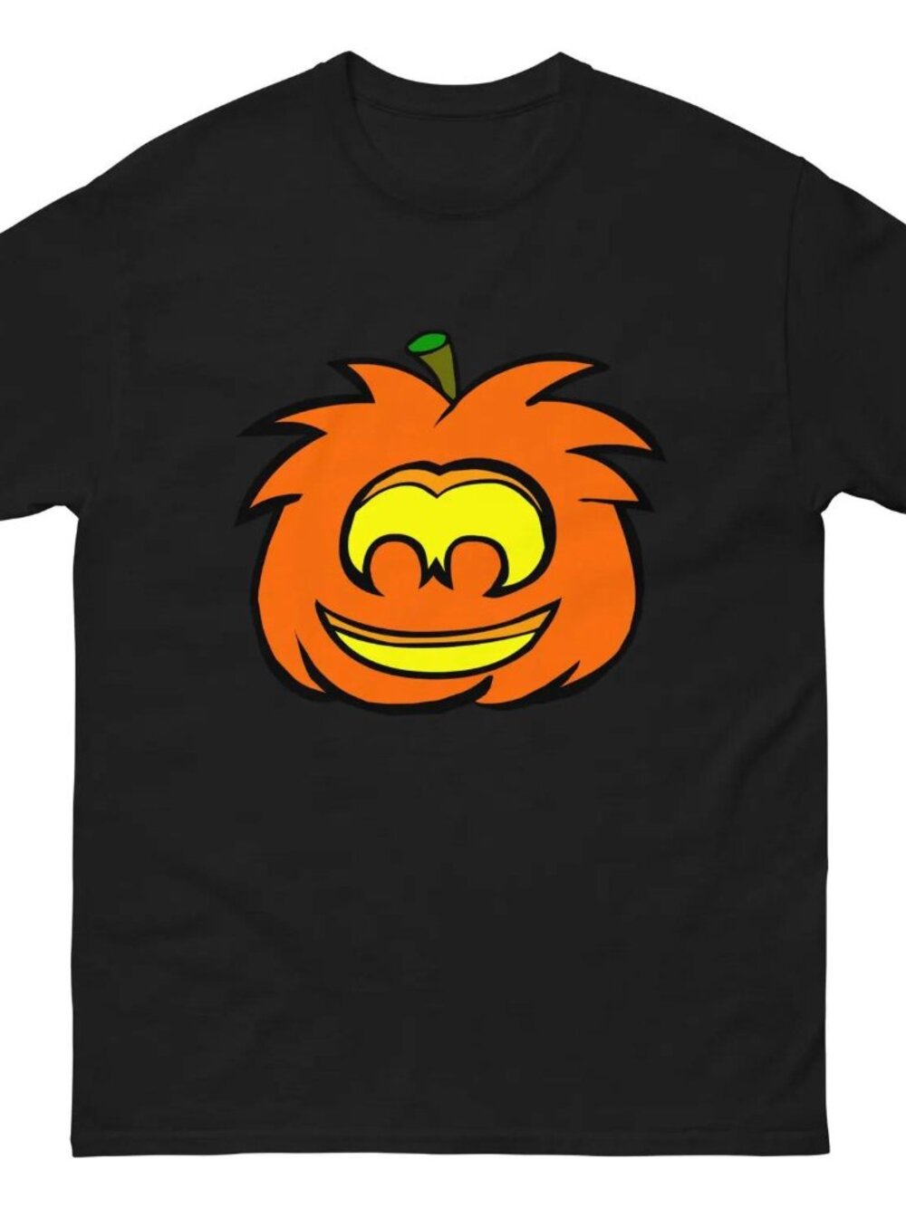 Club Penguin Halloween Pumpkin Puffle Tee, Video Game Nostalgia Gift